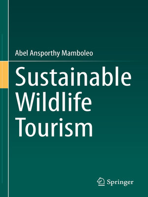 cover image of Sustainable Wildlife Tourism